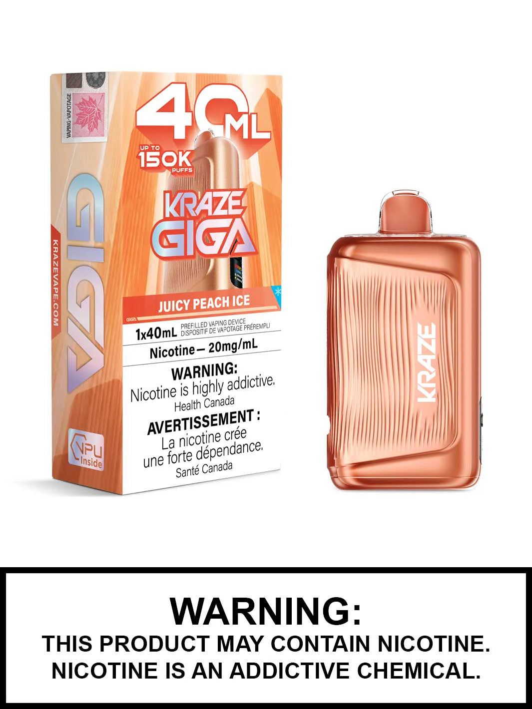Kraze Giga 40ml 150k