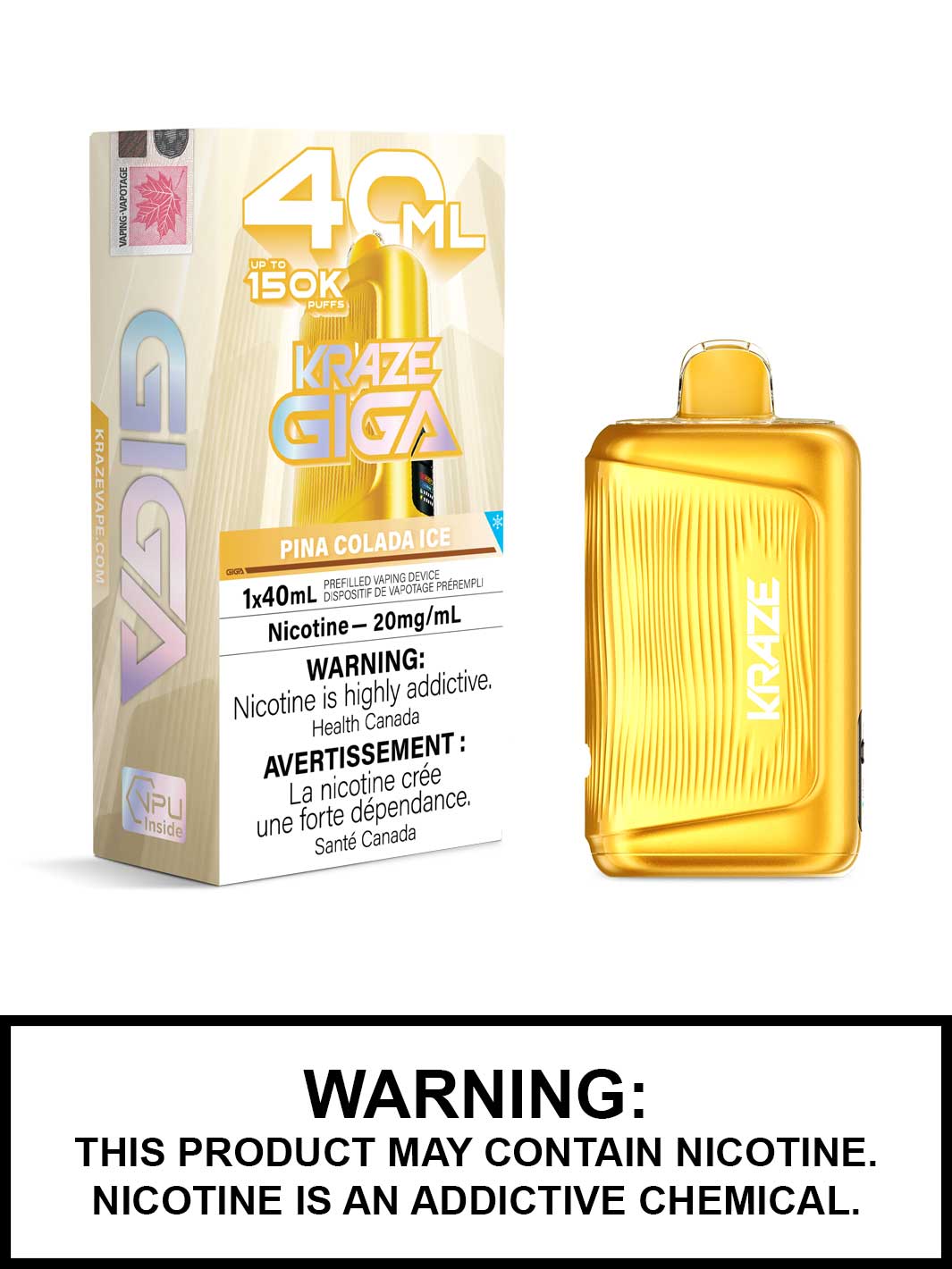 Kraze Giga 40ml 150k